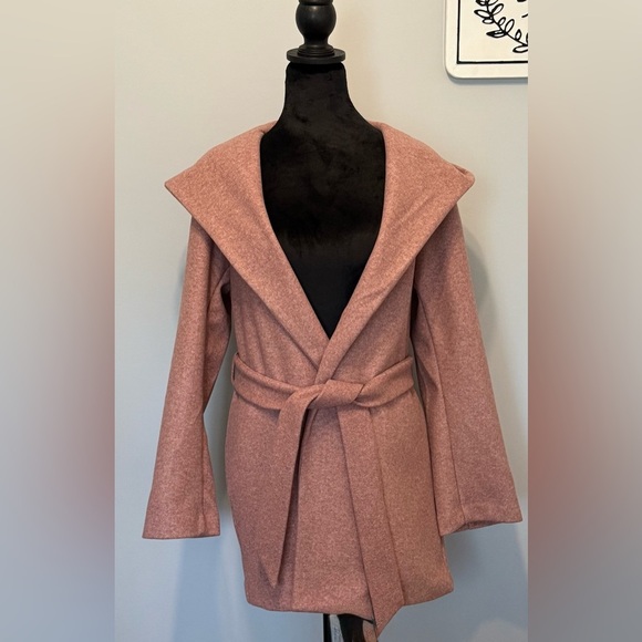 Only Trillion Belt Hoodie Coatigan Size Medium - Picture 1 of 5